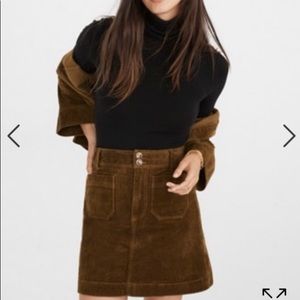 Madewell Corduroy Skirt